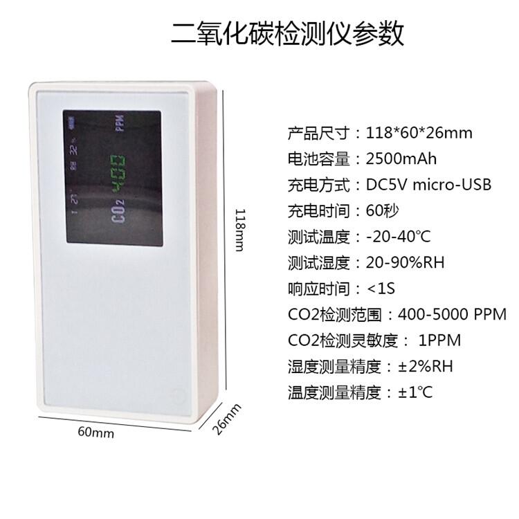 顯示屏 CO2濃度分析檢測儀廠家直銷