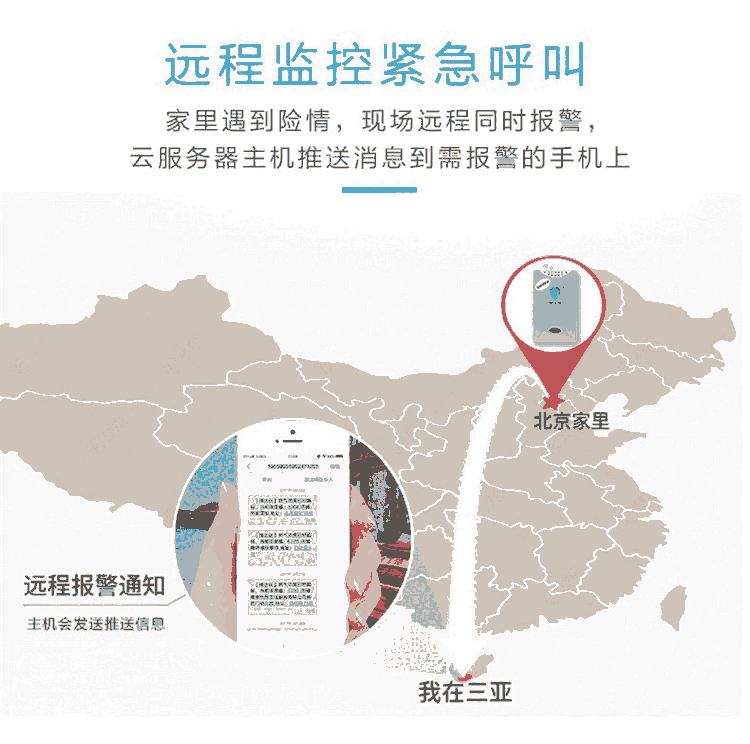 手機(jī)預(yù)警 燃?xì)忸A(yù)警器 短信通知